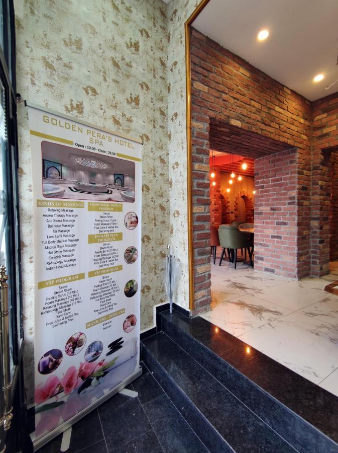 The Golden Pera'S Hotel & Spa Istambul Exterior foto